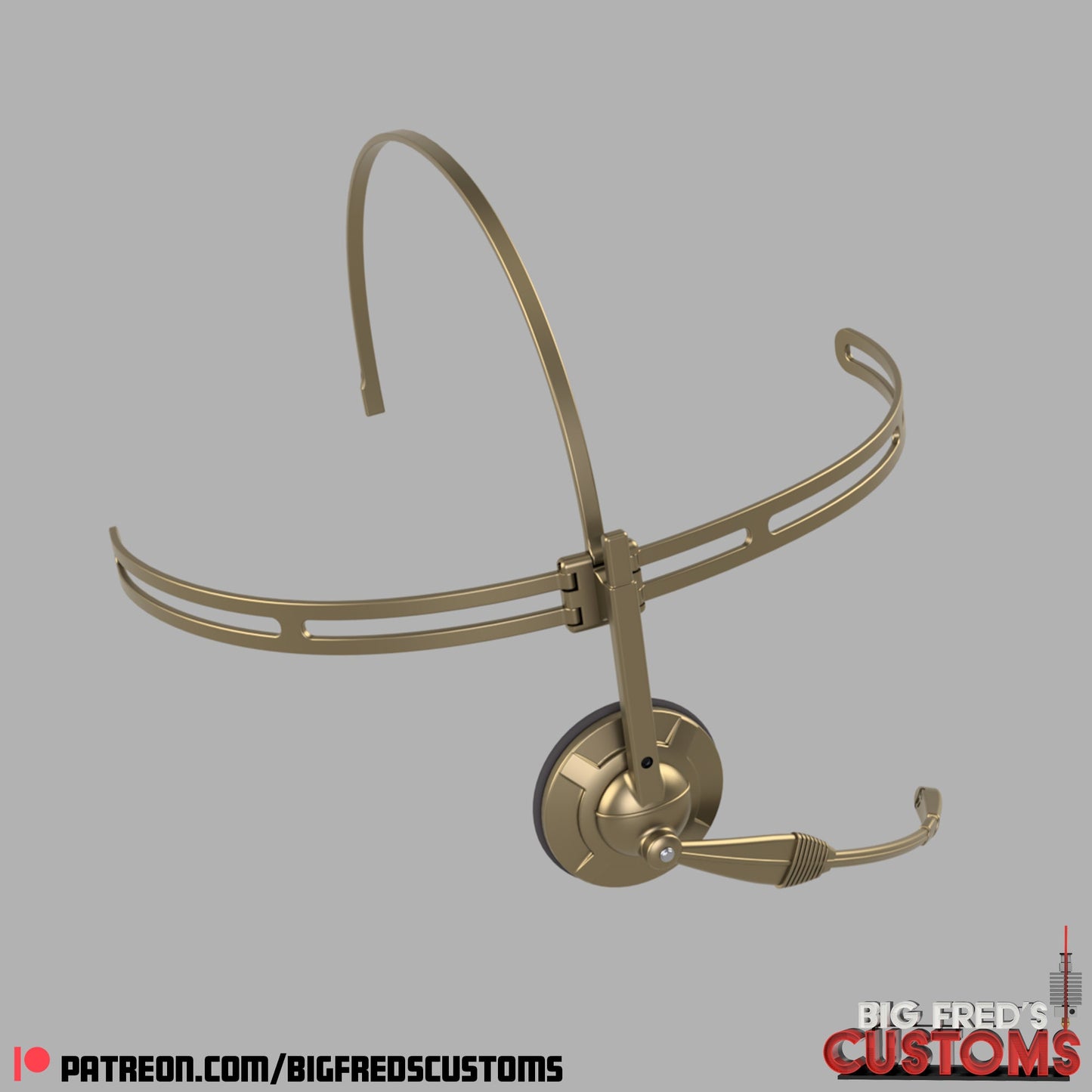 Jedi Headset Comlink (Revenge of the Sith) Stl (Download)