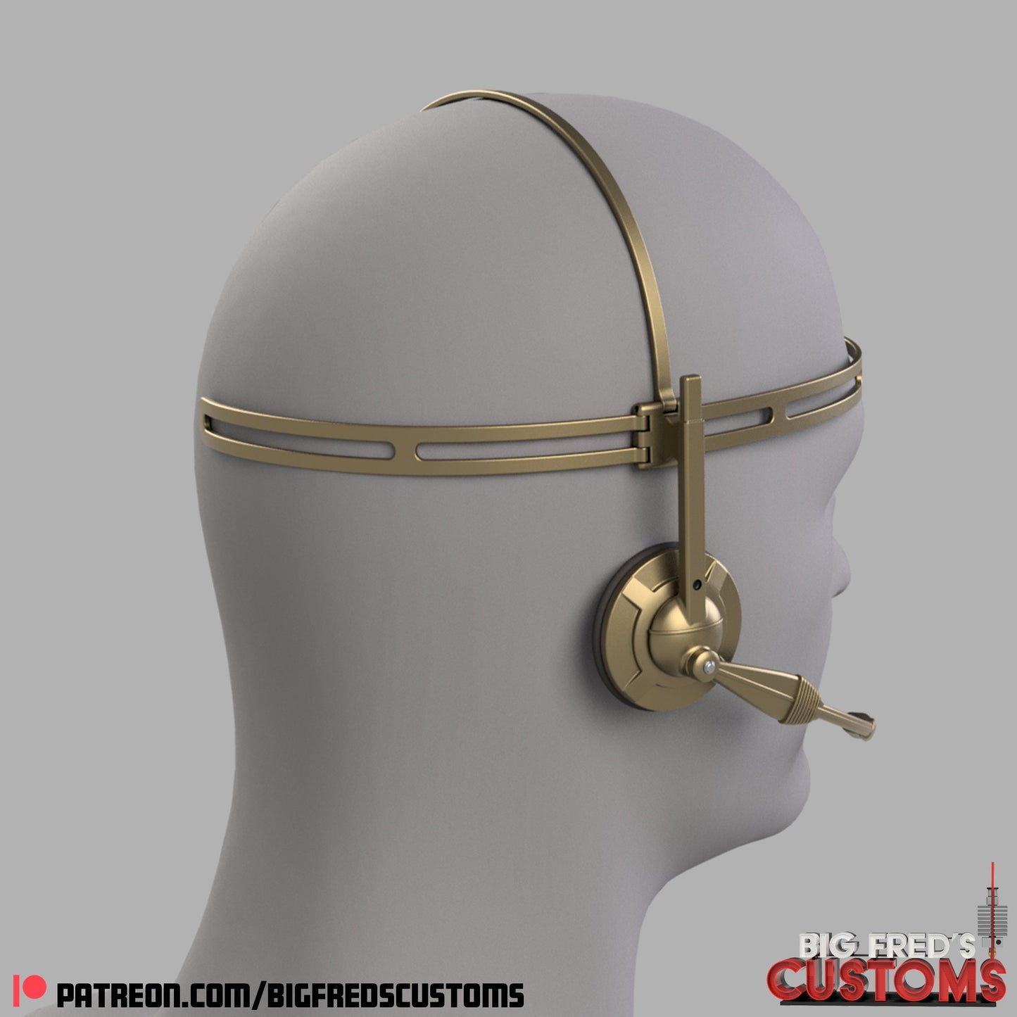 Jedi Headset Comlink (Revenge of the Sith) Stl (Download)