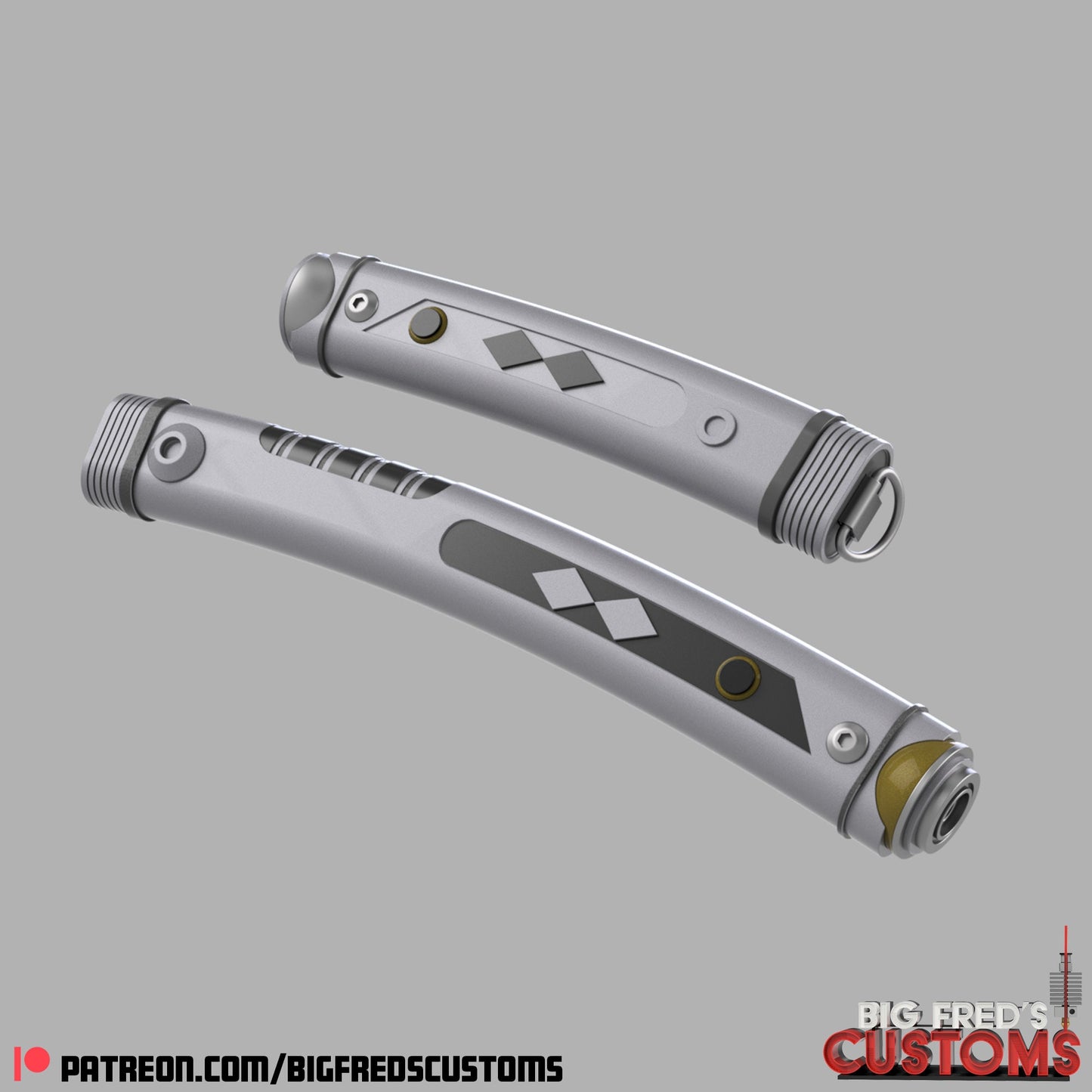 Ahsoka Lightsabers (The Mandalorian/ Ahsoka series) STL (Download)