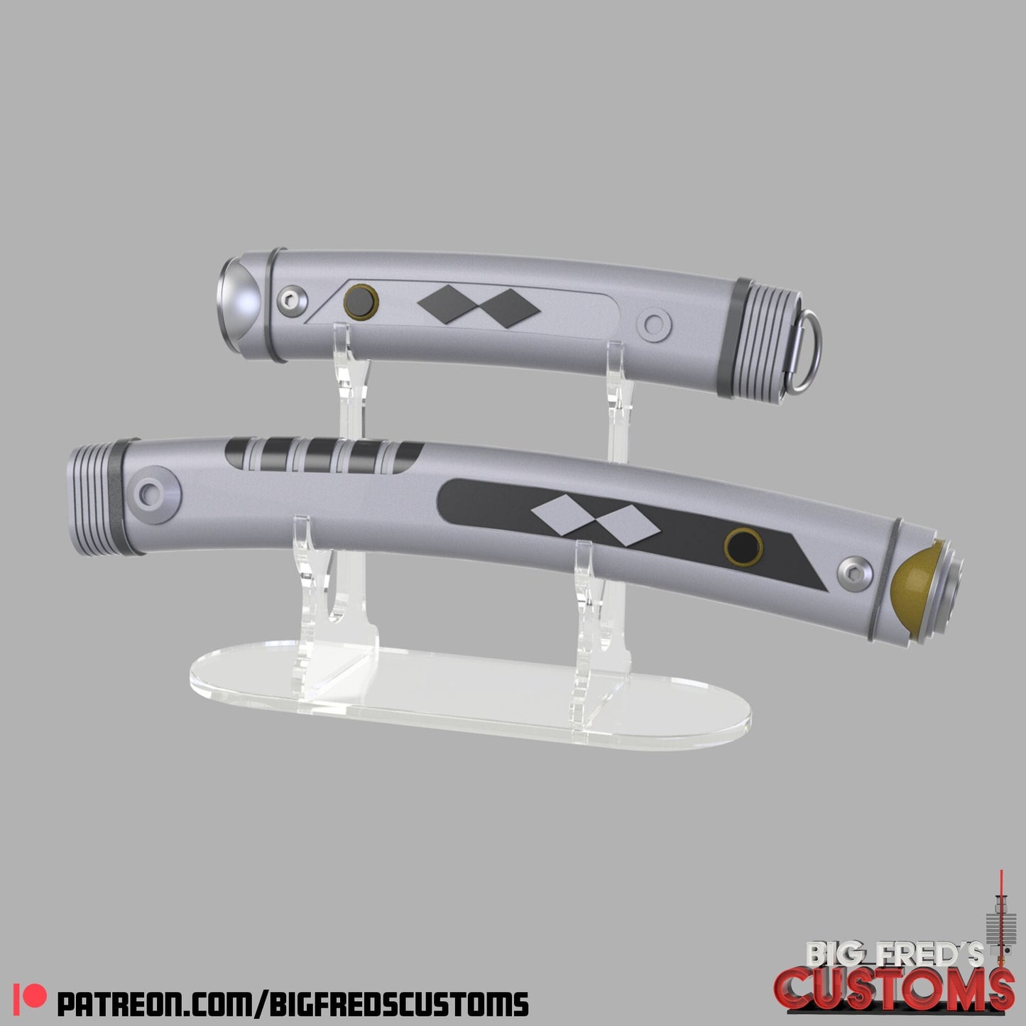 Ahsoka Lightsabers (The Mandalorian/ Ahsoka series) STL (Download)