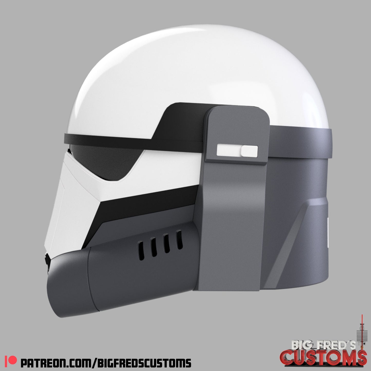 Imperial Super Commando Helmet (The Mandalorian) STL (Download)