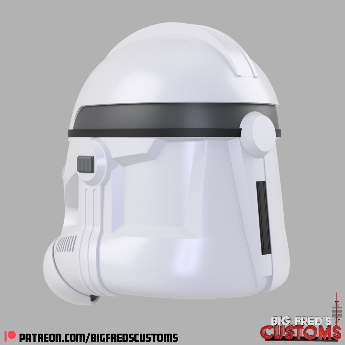 Phase 2 Clone Helmet (Live Action, Kenobi, Mando) Stl (Download)