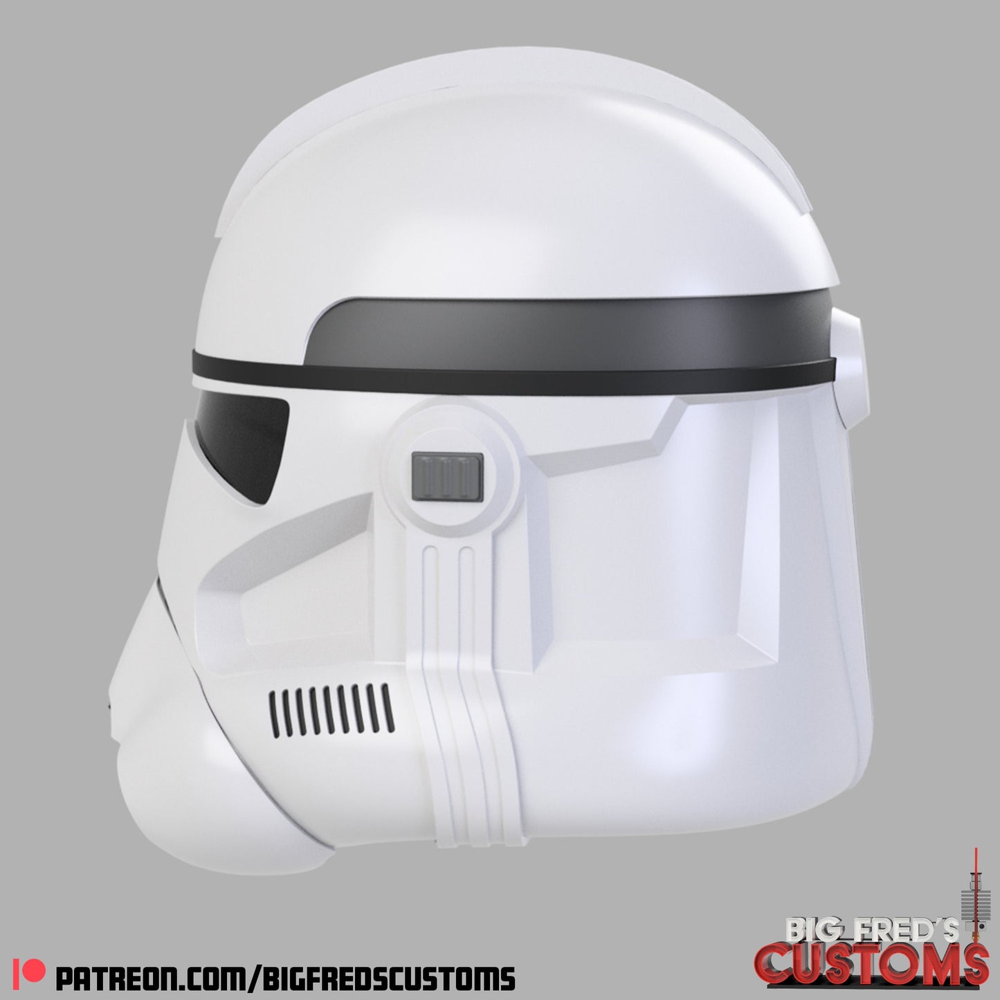 Phase 2 Clone Helmet (Live Action, Kenobi, Mando) Stl (Download)