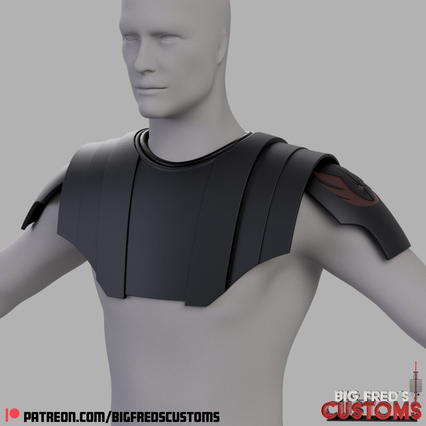 Anakin Skywalker Clone Wars Armor (Live Action Ahsoka) STL (Download)