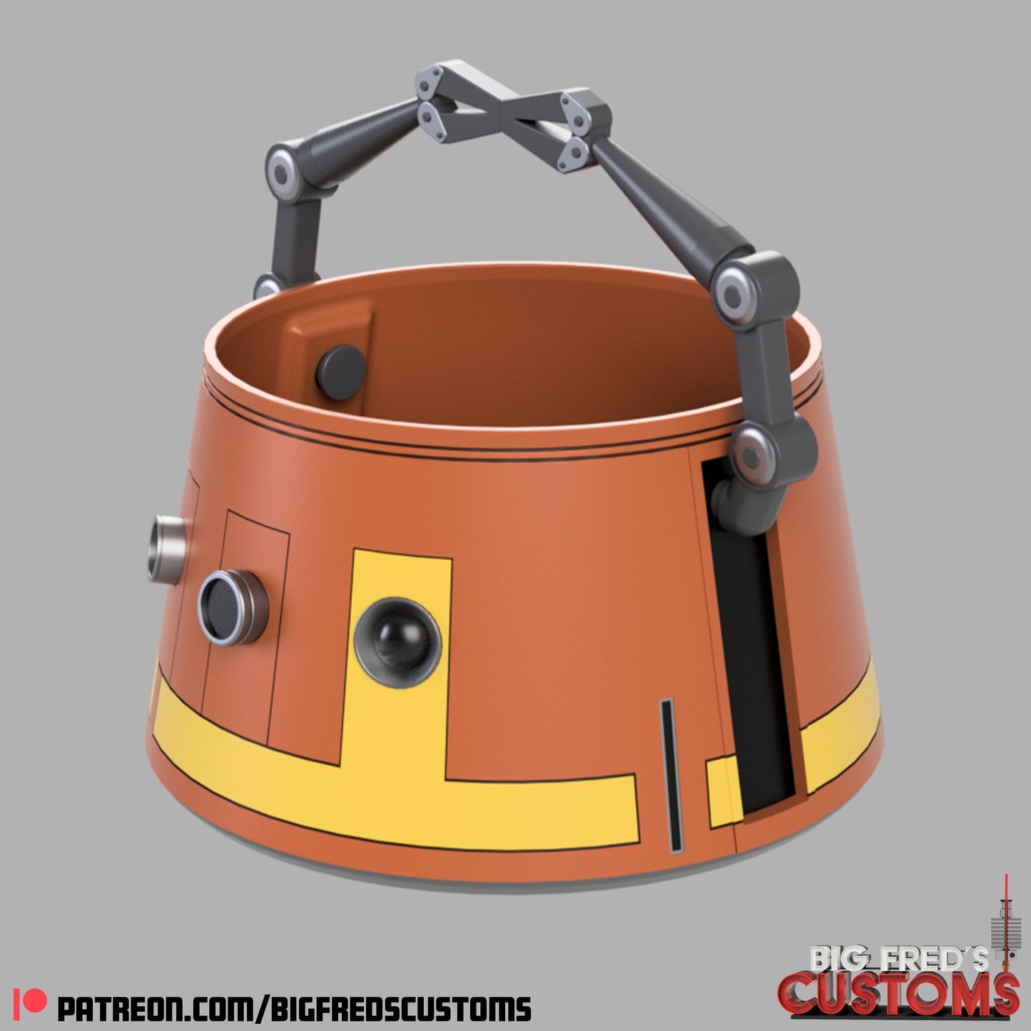Chopper Bucket (Ahsoka, Rebels) Stl (Download)