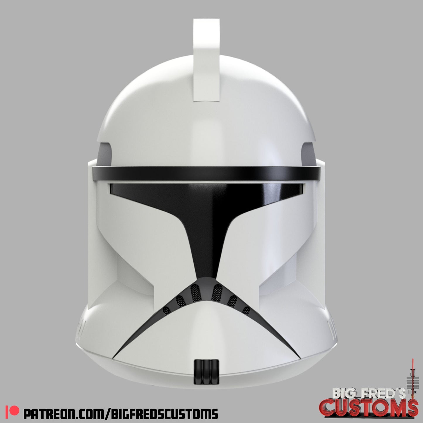 Phase 1 Clone Trooper Helmet (Ahsoka) Stl (Download)