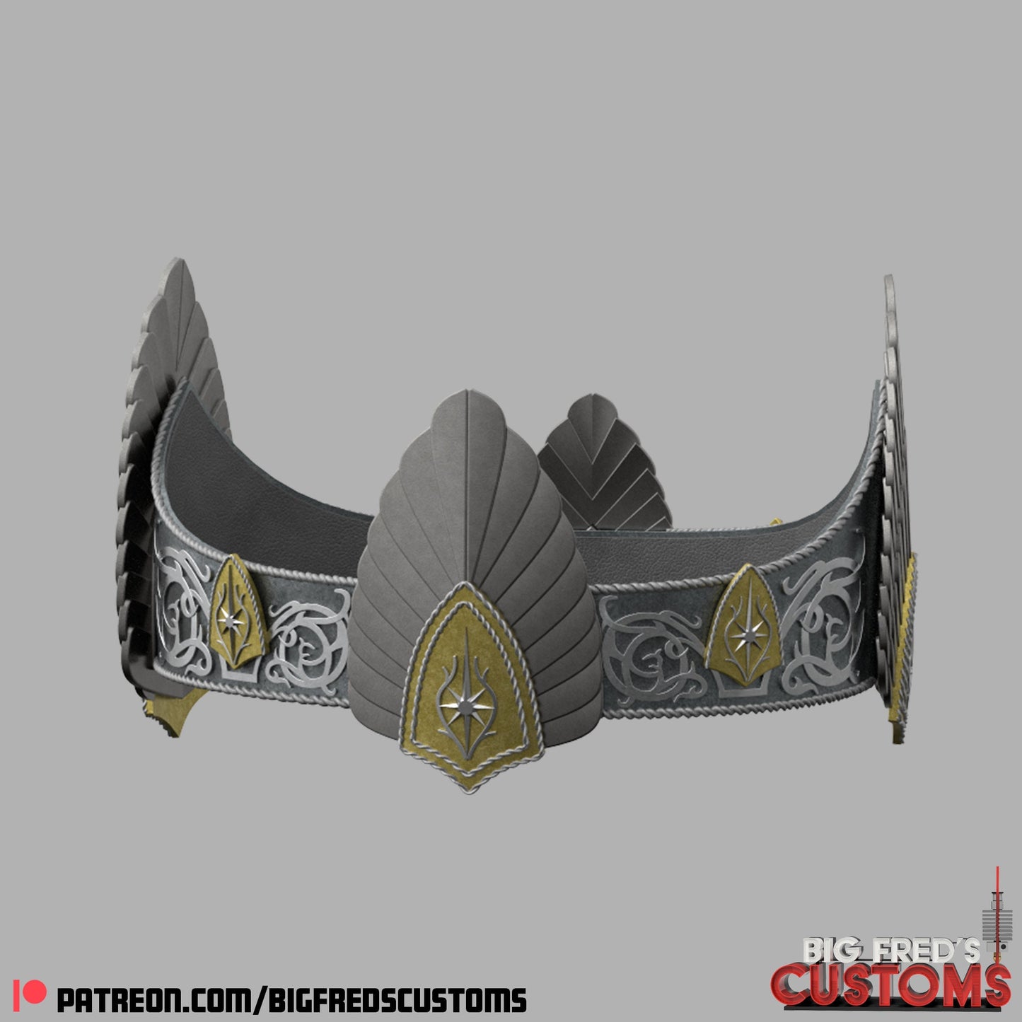 Crown Of Gondor (Return of the King) STL (Download)