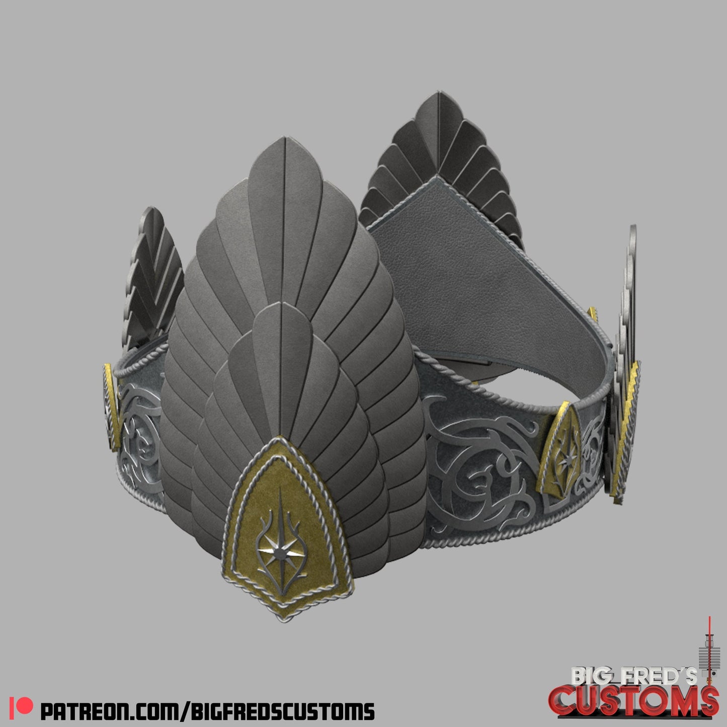 Crown Of Gondor (Return of the King) STL (Download)
