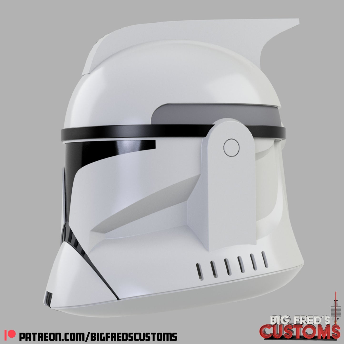 Phase 1 Clone Trooper Helmet (Ahsoka) Stl (Download)