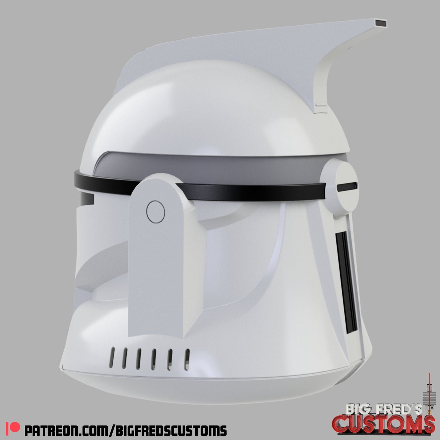 Phase 1 Clone Trooper Helmet (Ahsoka) Stl (Download)