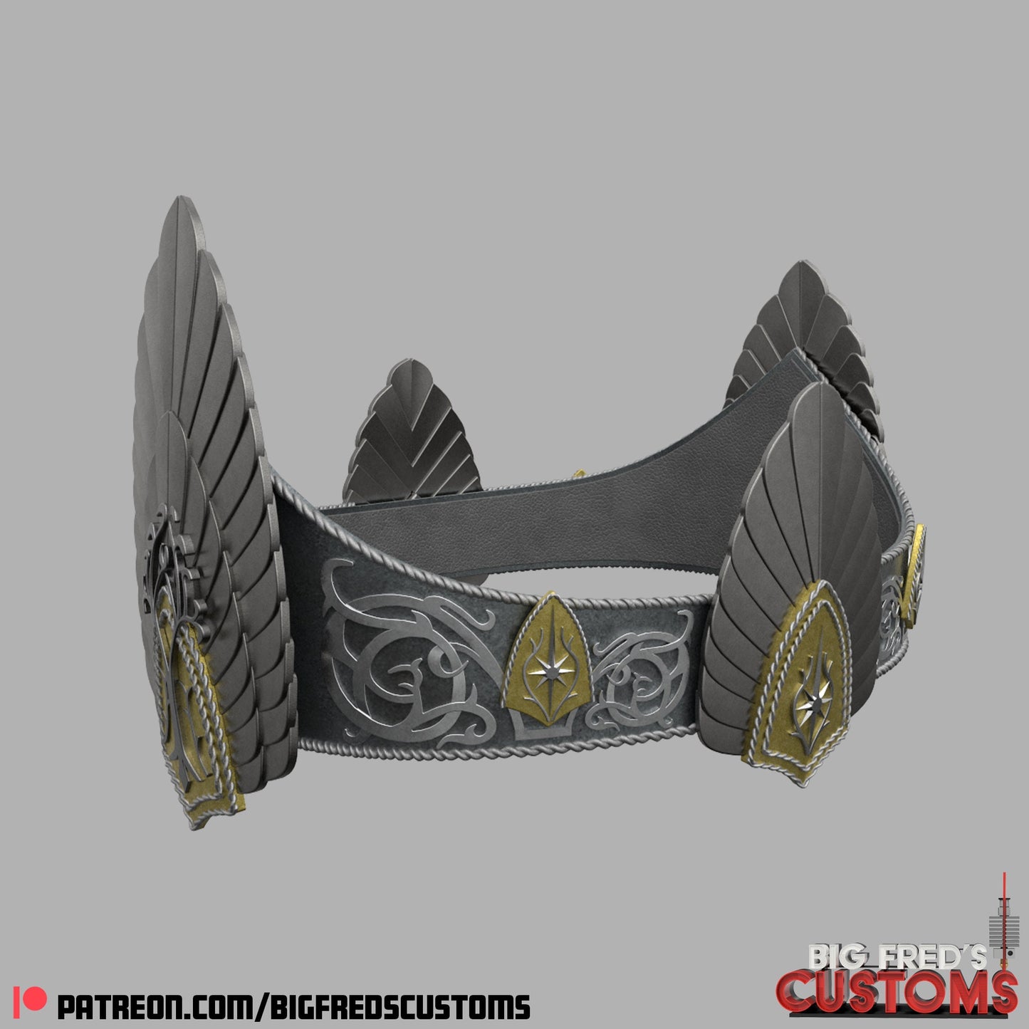 Crown Of Gondor (Return of the King) STL (Download)