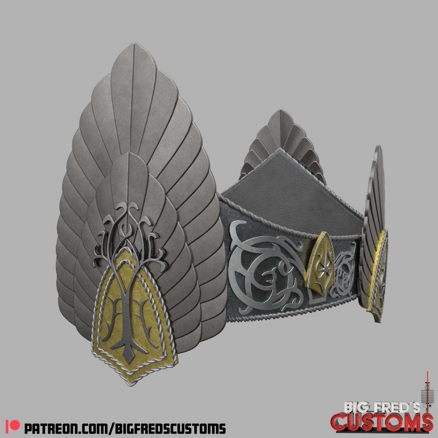 Crown Of Gondor (Return of the King) STL (Download)