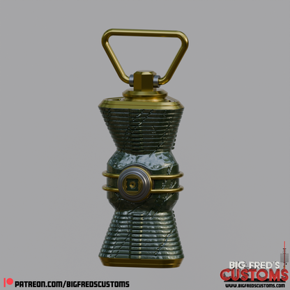 John Stewart's Green Lantern (Dark Lantern) STL File (Download)