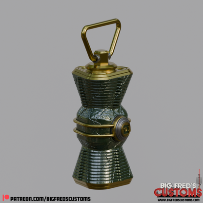 John Stewart's Green Lantern (Dark Lantern) STL File (Download)