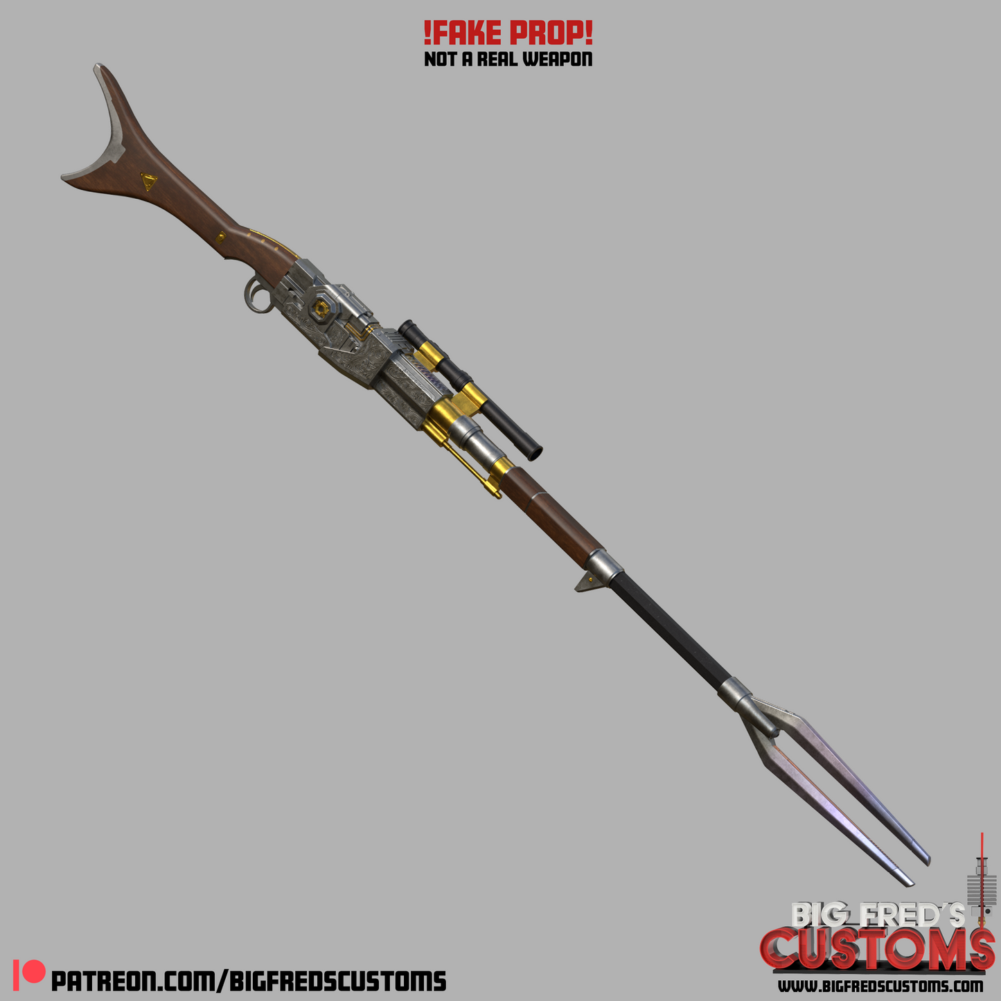 Din Djarin's New Amban Pulse Blaster (The Mandalorian and Grogu) STL File (Download)