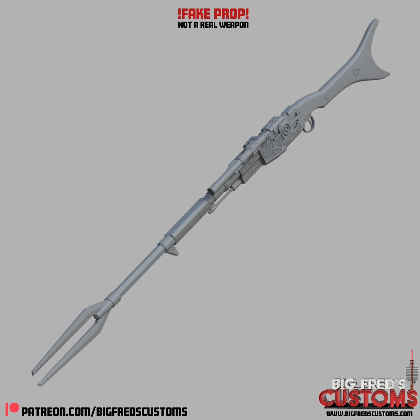 Din Djarin's New Amban Pulse Blaster (The Mandalorian and Grogu) STL File (Download)