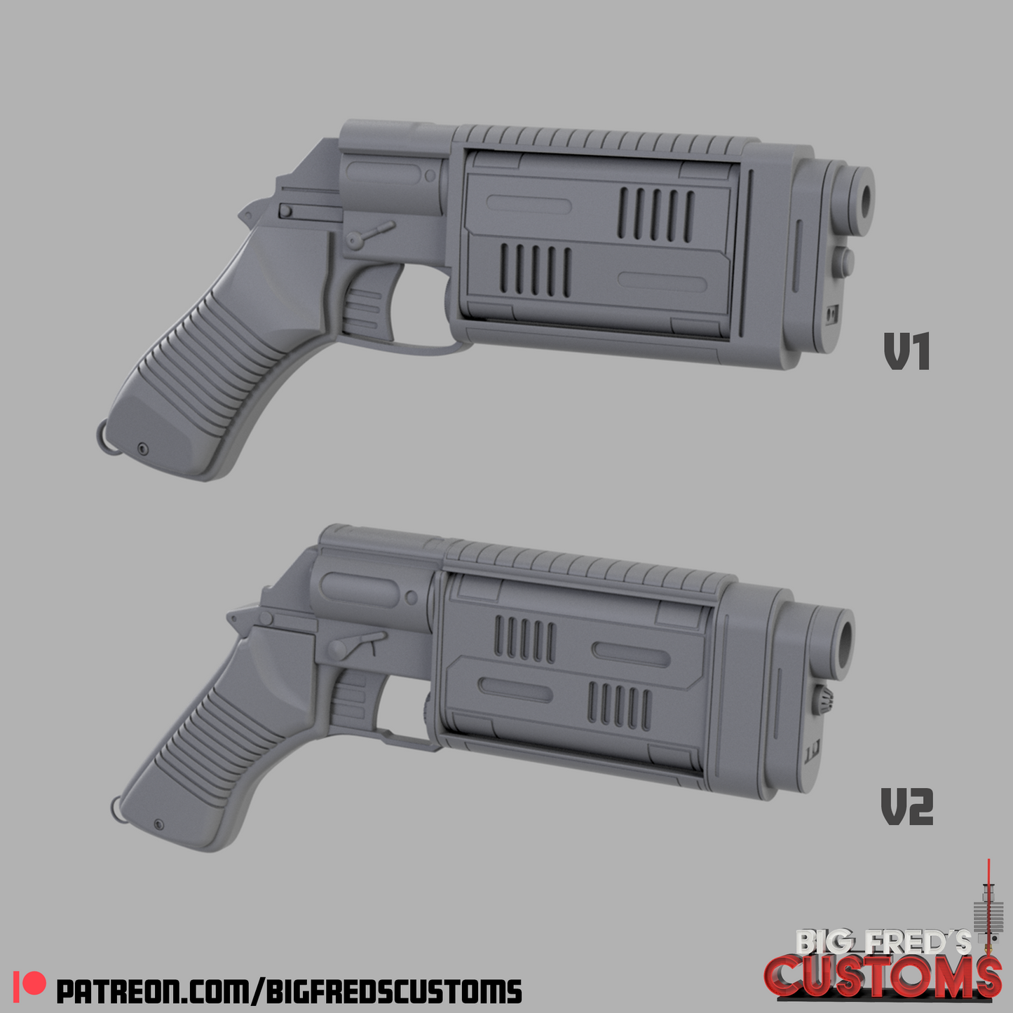 Cassian Andor MW20 Blaster (Andor Tv Show) STL (Download)