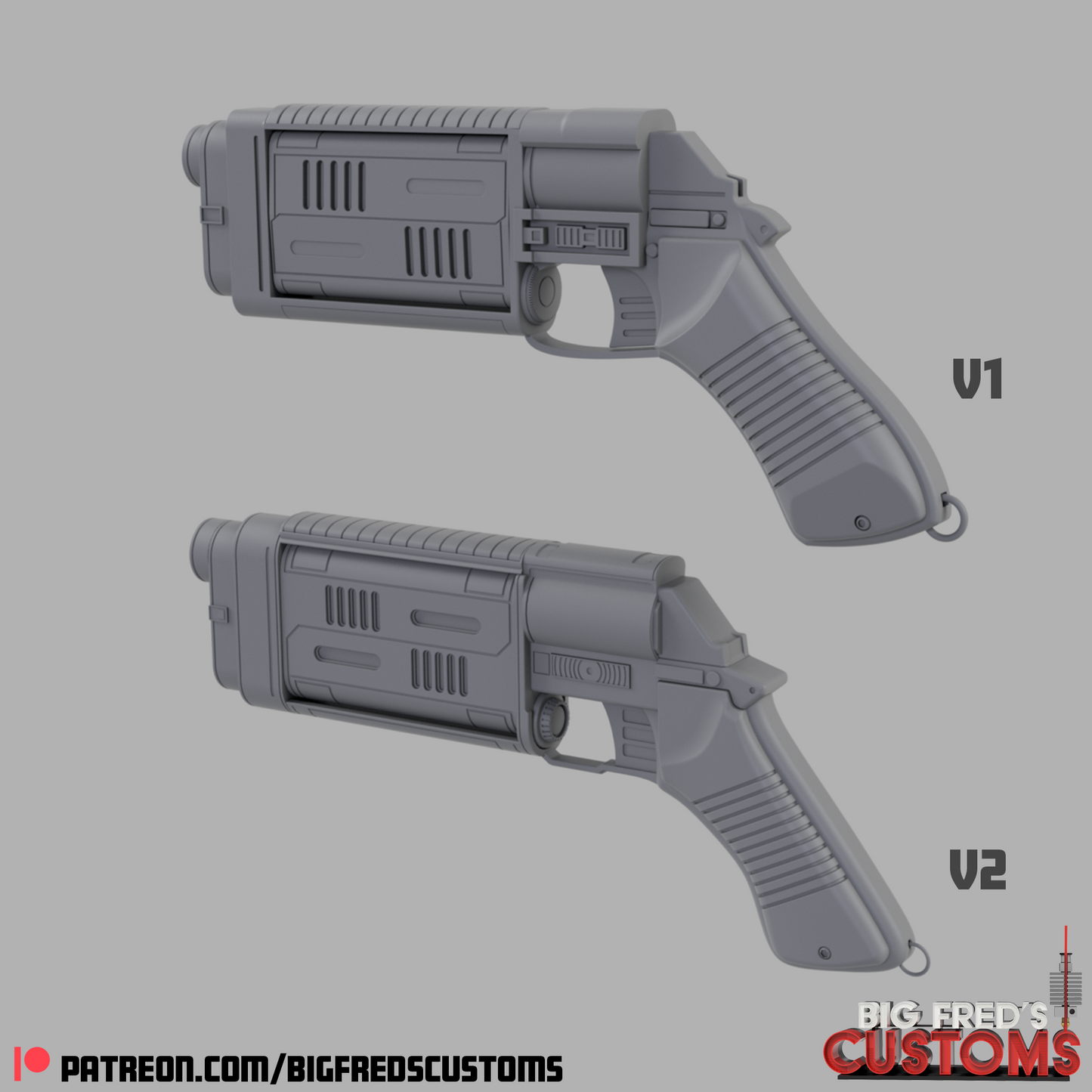 Cassian Andor MW20 Blaster (Andor Tv Show) STL (Download)