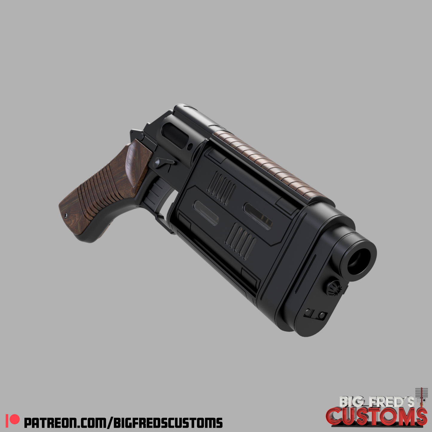 Cassian Andor MW20 Blaster (Andor Tv Show) STL (Download)