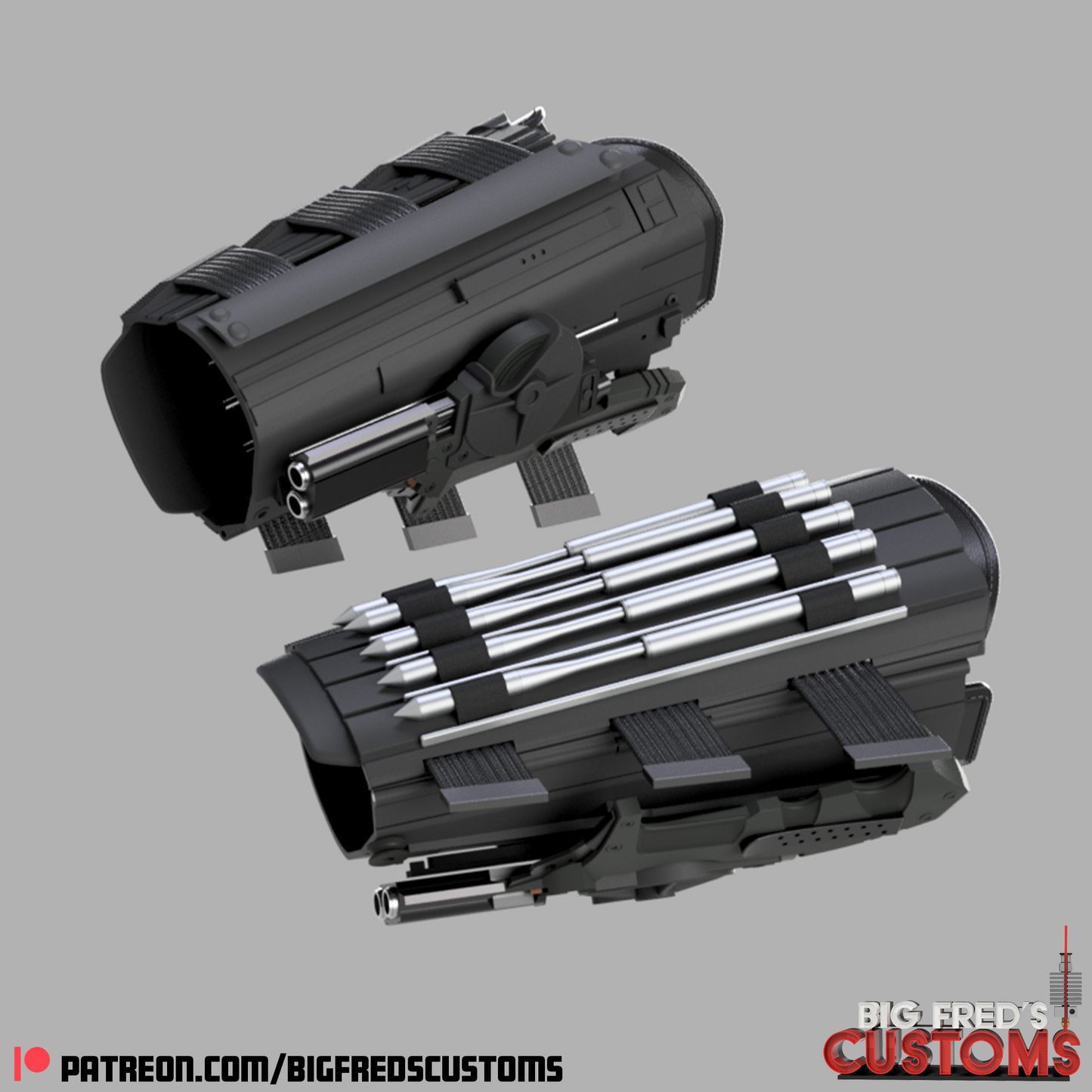 The Batman Gauntlets (The Batman) STL File (Download)