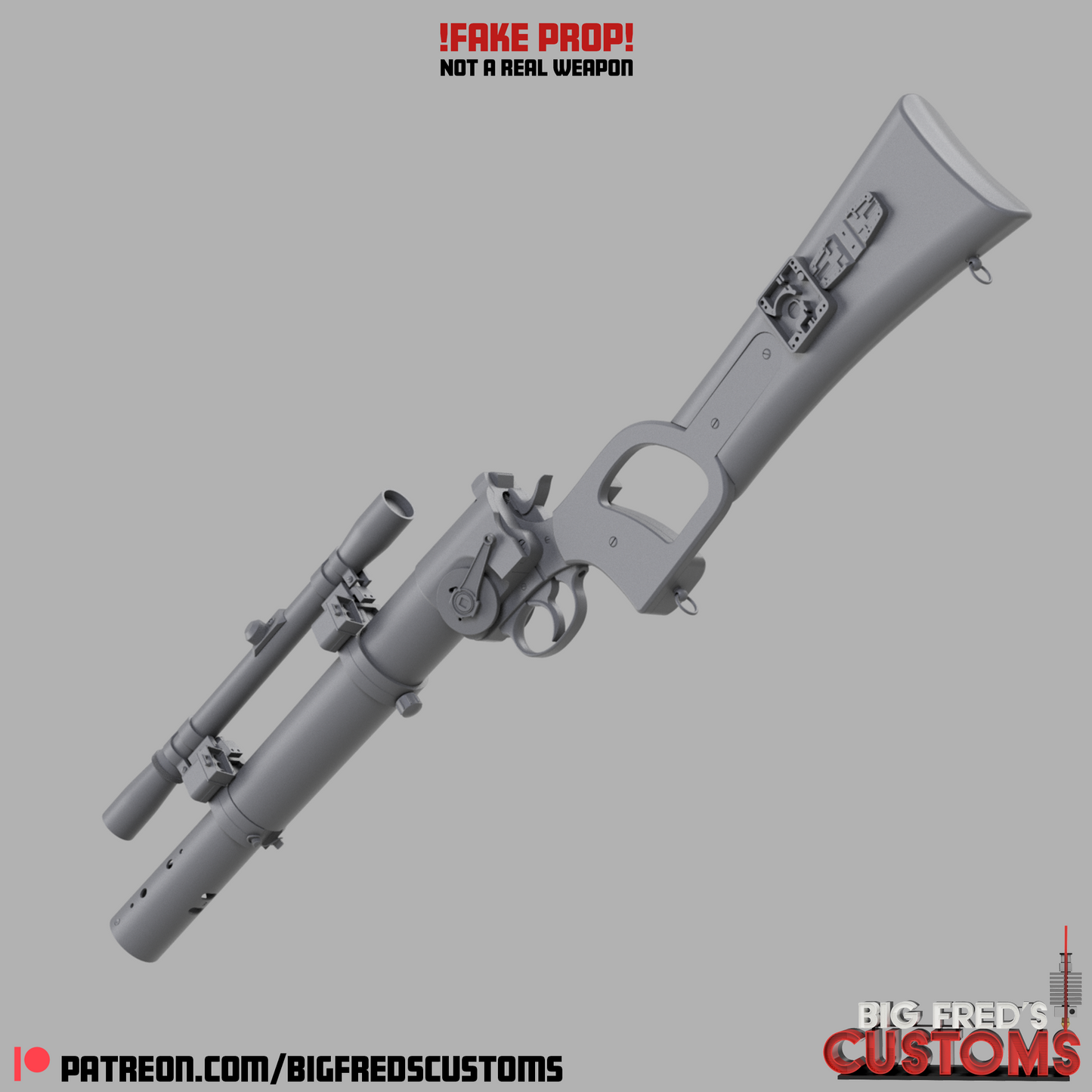 Boba Fett's EE-3 Blaster Rifle (Empire Strikes Back) STL File (Download)
