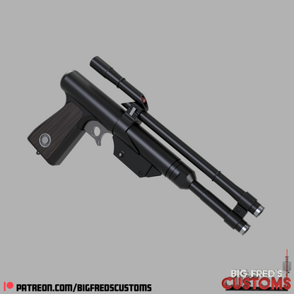 Boba Fett's Blaster (the Mandalorian Season 2) Stl Files