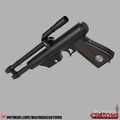Boba Fett's Blaster (the Mandalorian Season 2) Stl Files