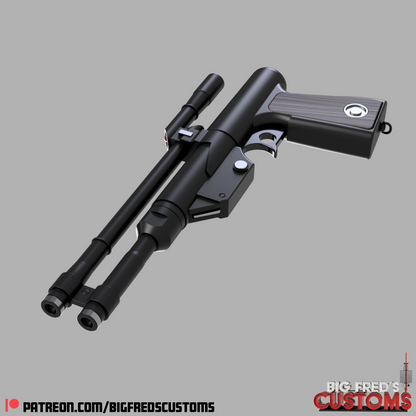 Boba Fett's Blaster (the Mandalorian Season 2) Stl Files