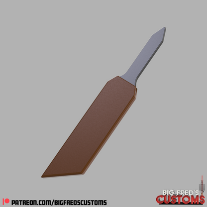 Bullseye Knives (Daredevil born again) STL File (Download)