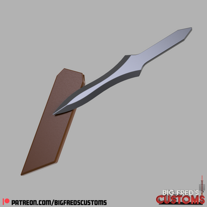Bullseye Knives (Daredevil born again) STL File (Download)