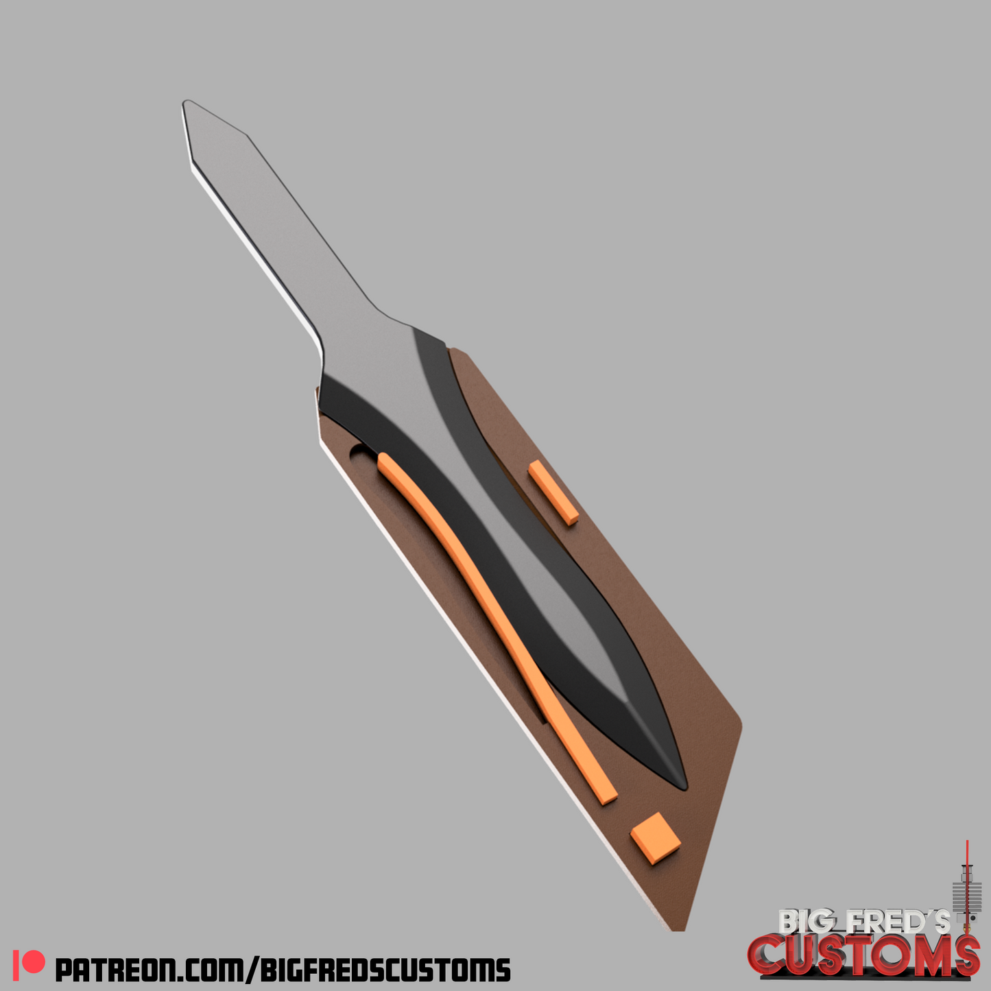 Bullseye Knives (Daredevil born again) STL File (Download)