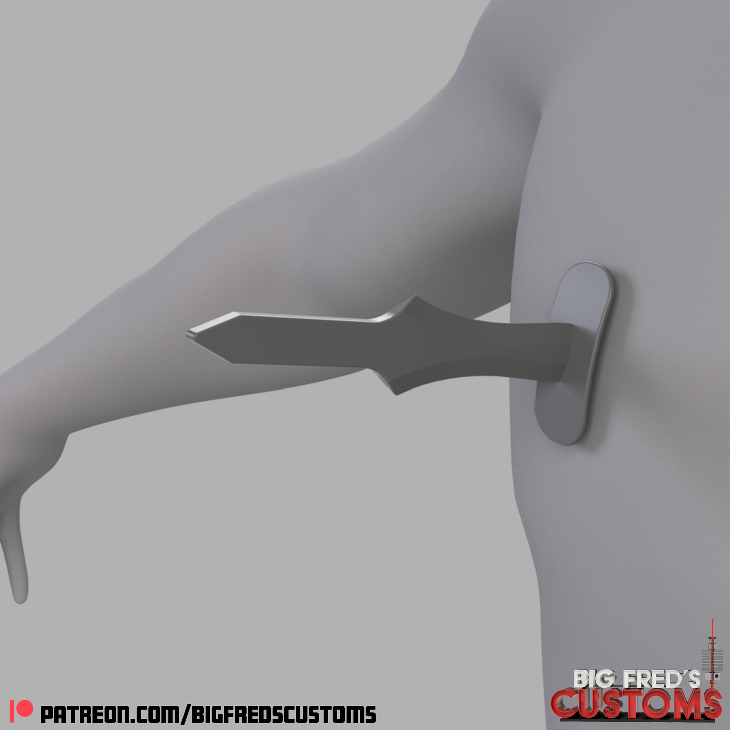 Bullseye Knives (Daredevil born again) STL File (Download)