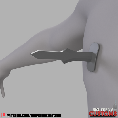 Bullseye Knives (Daredevil born again) STL File (Download)