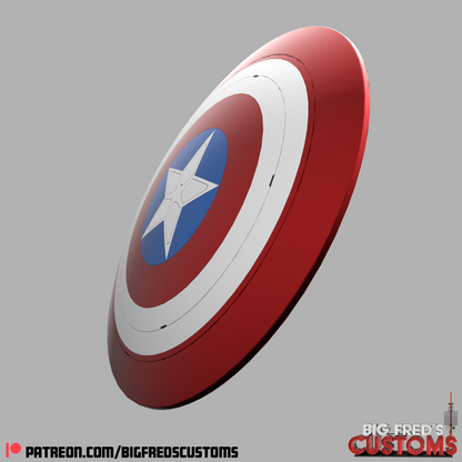 Captain America Shield (The Falcon and The Winter Soldier/ Avengers Endgame) Stl (Download)