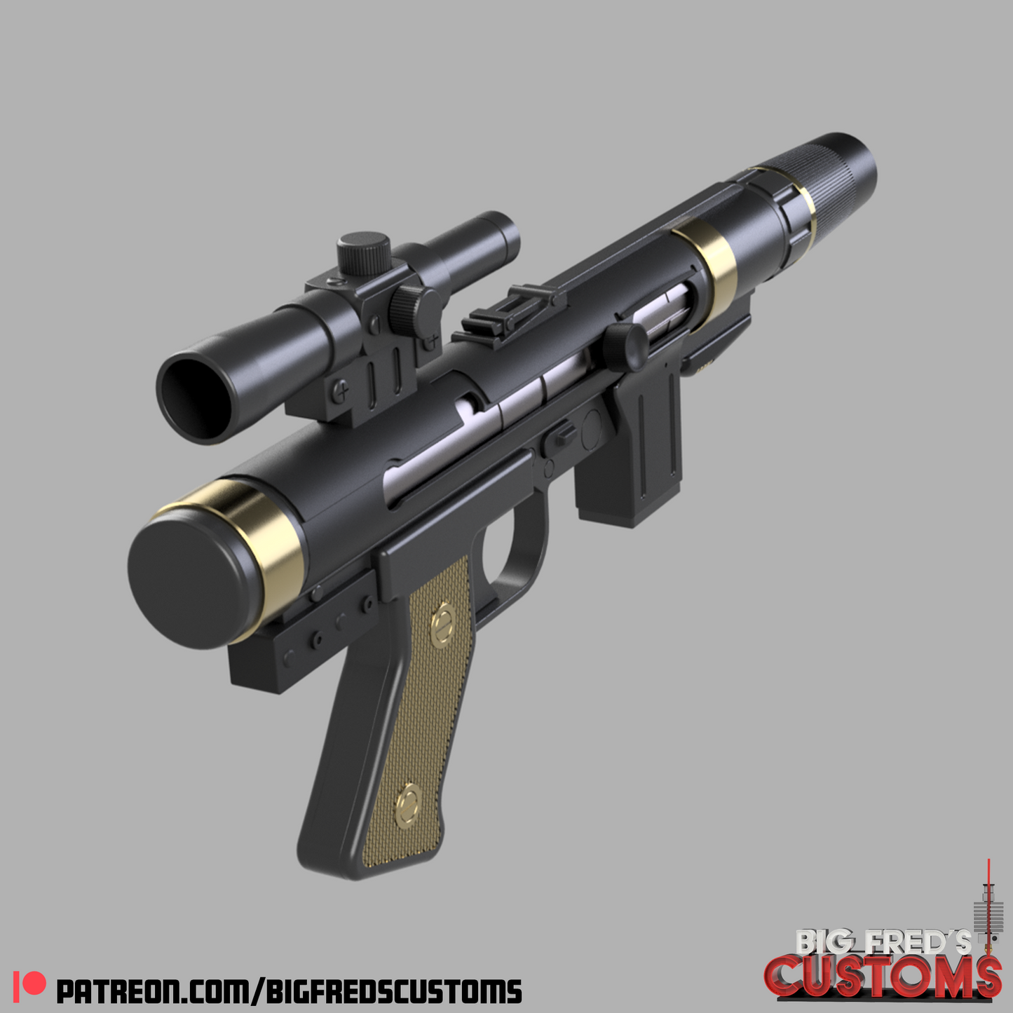 Captain Enoch SE-14 Blaster (Ahsoka) STL (Download)