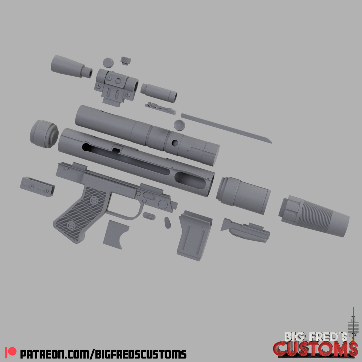 Captain Enoch SE-14 Blaster (Ahsoka) STL (Download)