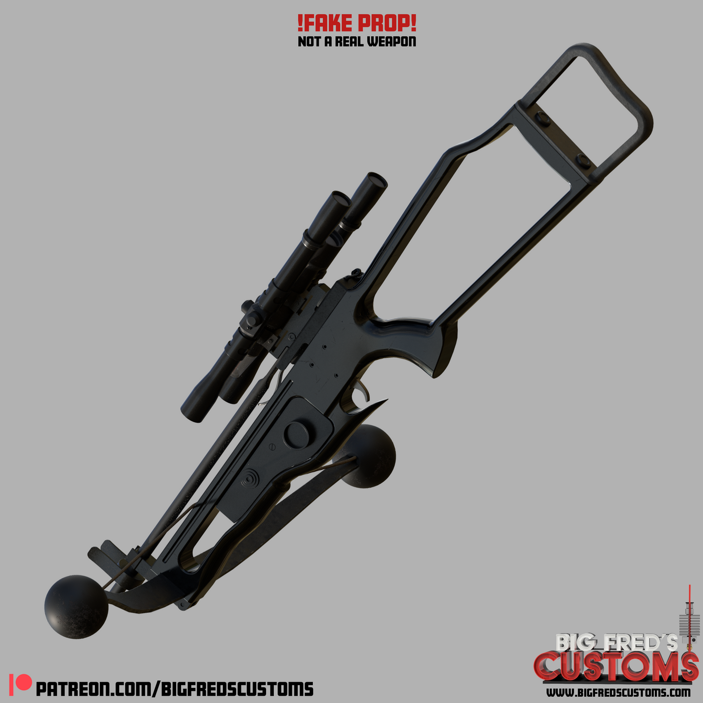 Chewbacca's Bowcaster (A New Hope) STL File (Download)
