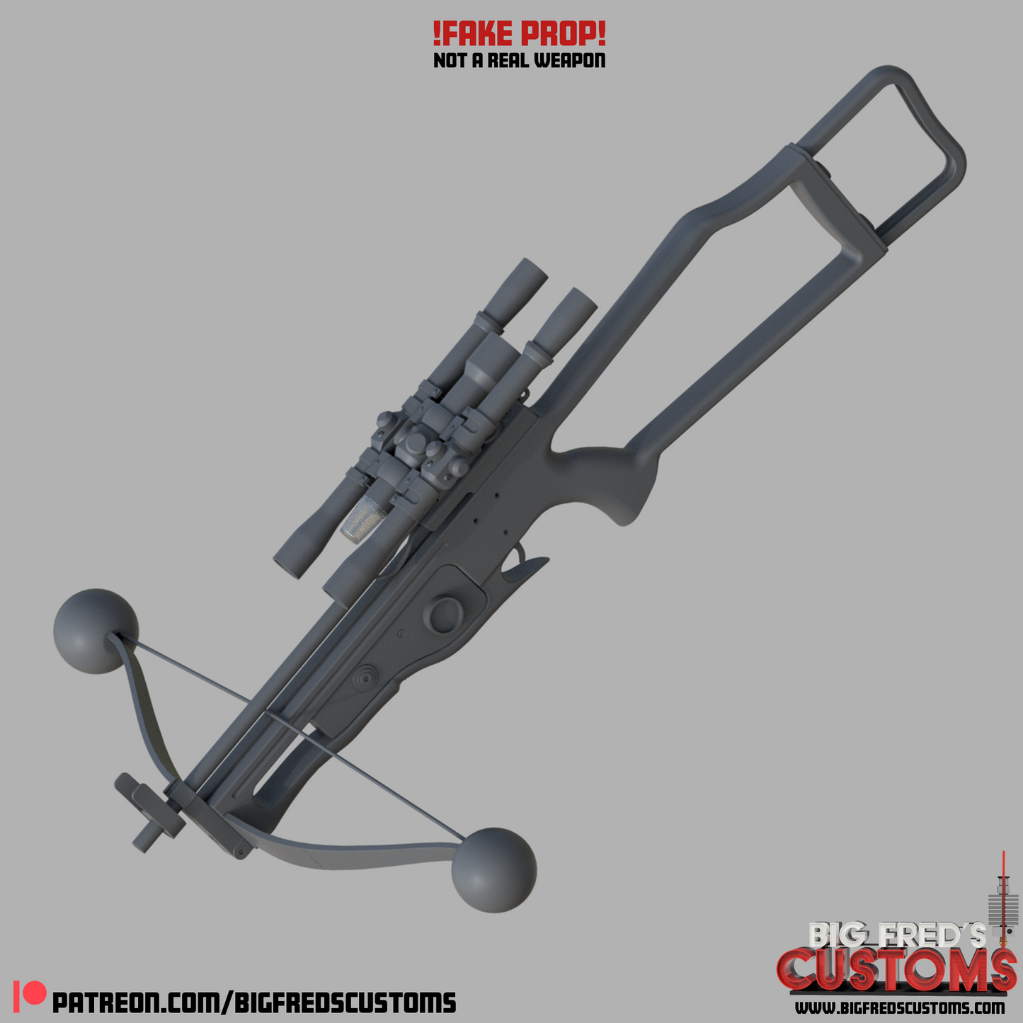 Chewbacca's Bowcaster (A New Hope) STL File (Download)