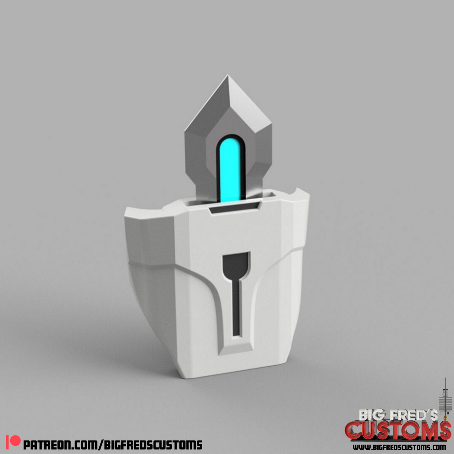 Clone Commando Hand plate with Retractable Vibroblade STL (the Clone Wars and Battlefront 2) (Download)