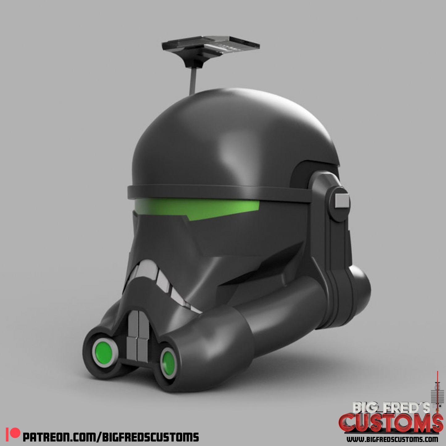 Crosshair Imperial Helmet (The Bad Batch New Helmet) Stl (Download)