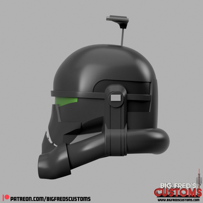 Crosshair Imperial Helmet (The Bad Batch New Helmet) Stl (Download)
