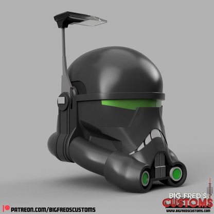 Crosshair Imperial Helmet (The Bad Batch New Helmet) Stl (Download)