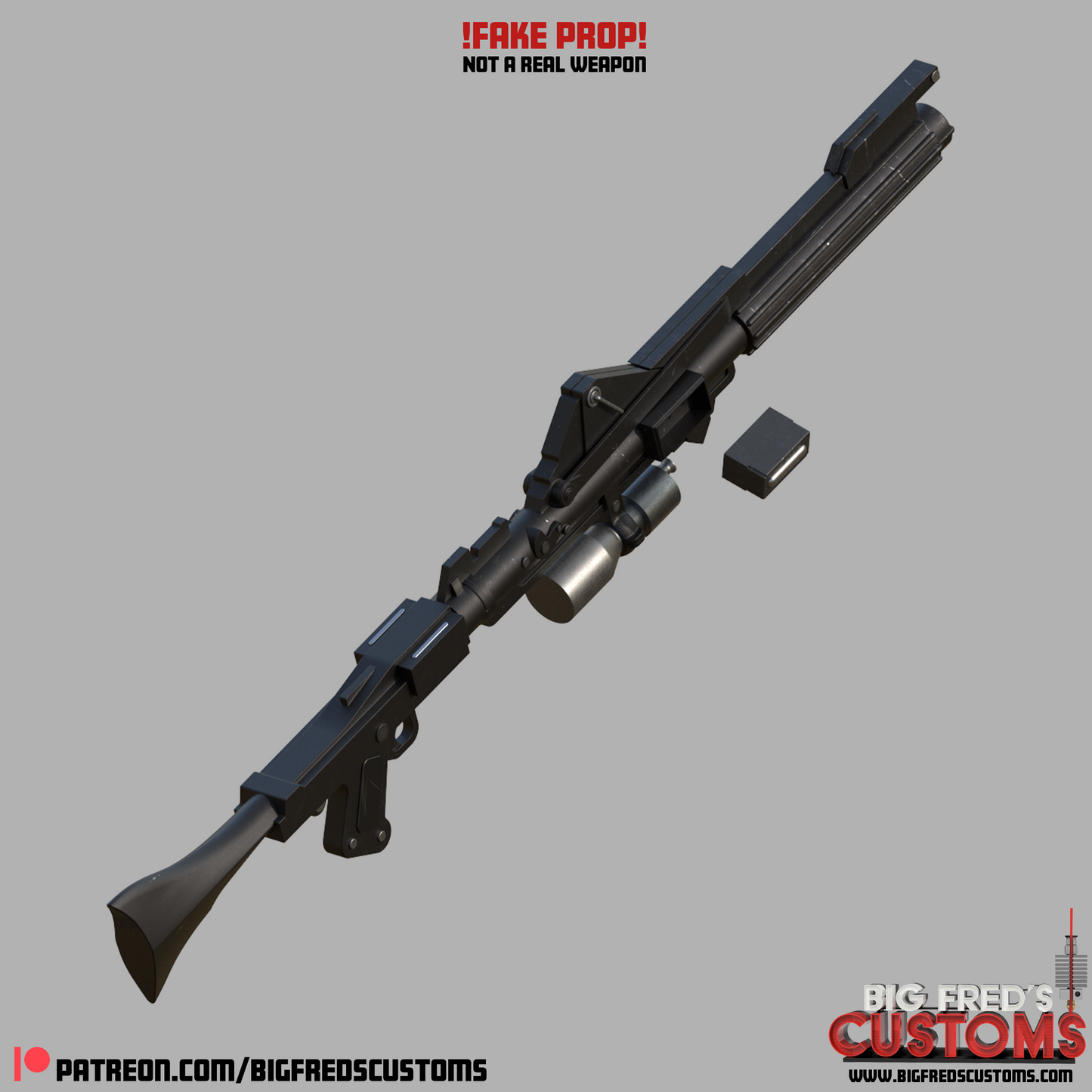 DC-15A Blaster Rifle Stl File (ATOC and ROTS)
