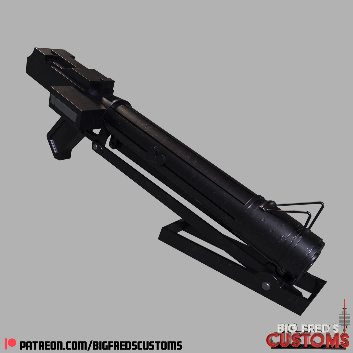 DC-15s Carbine (The Clone Wars and The Bad Batch) STL (Download)