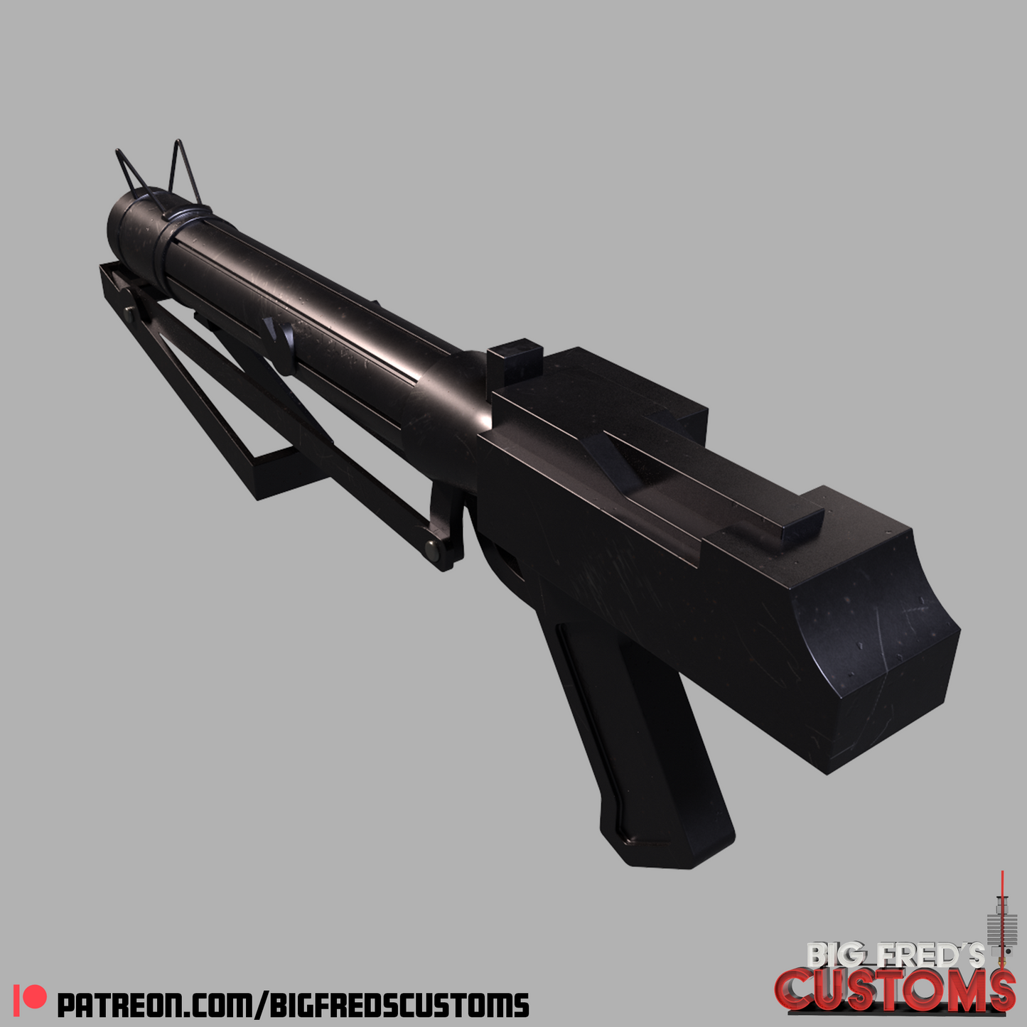 DC-15s Carbine (The Clone Wars and The Bad Batch) STL (Download)