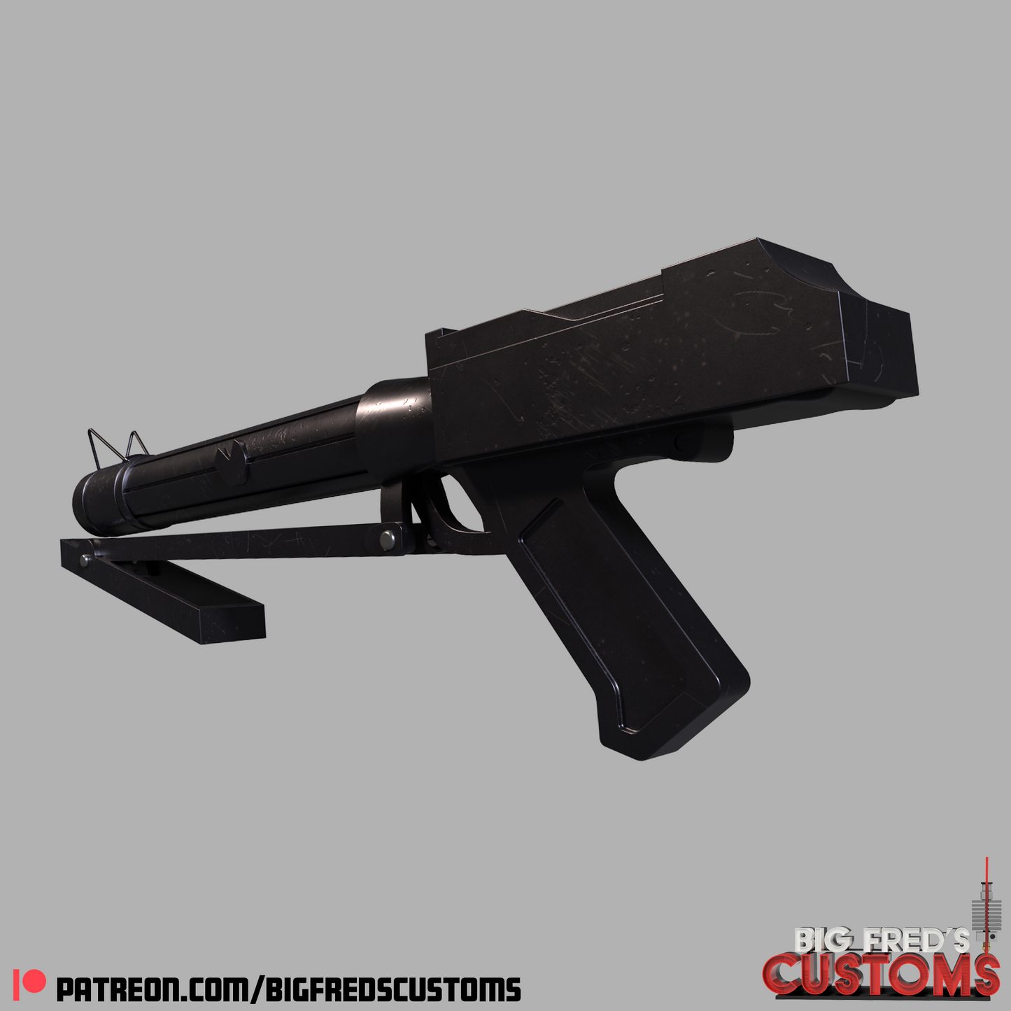 DC-15s Carbine (The Clone Wars and The Bad Batch) STL (Download)