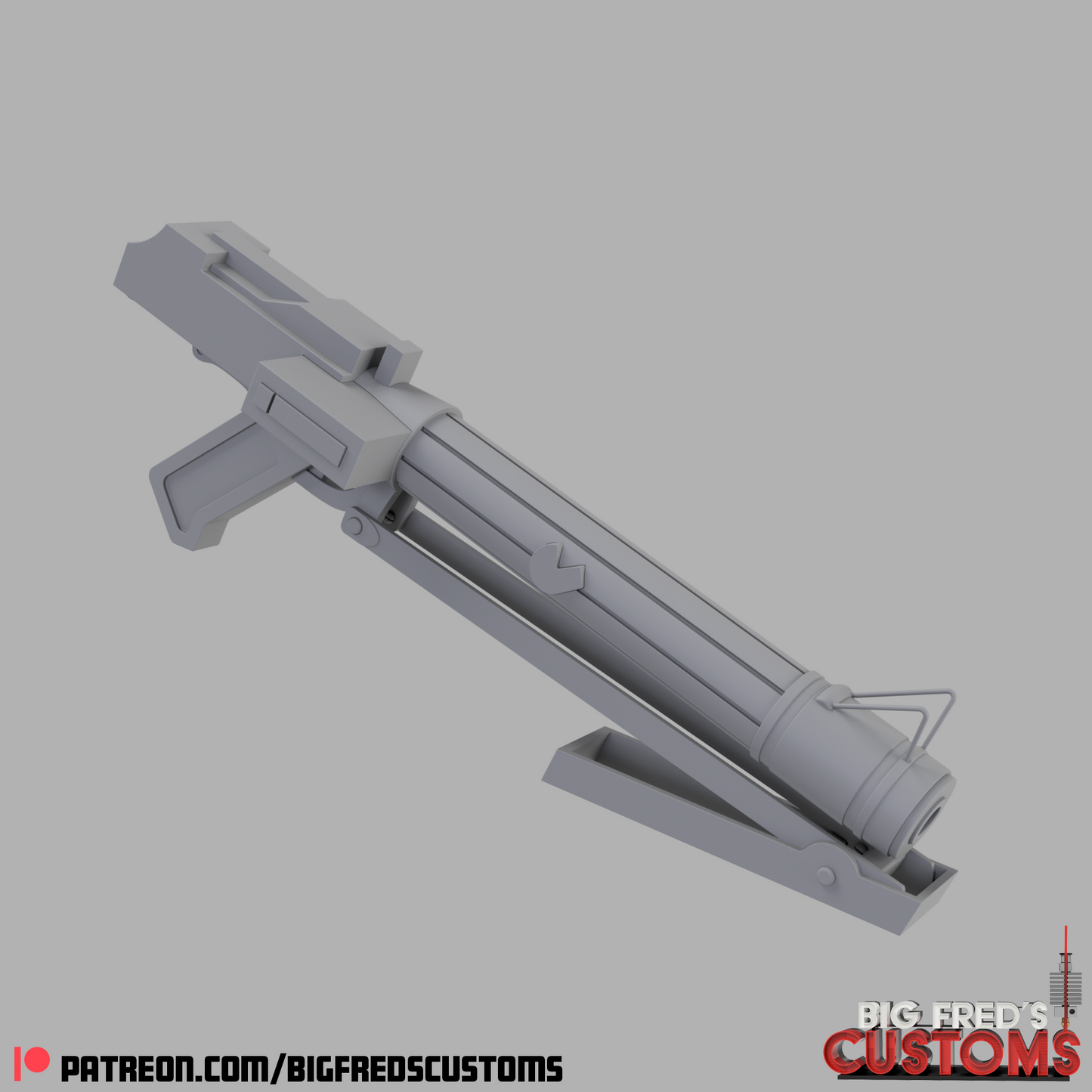 DC-15s Carbine (The Clone Wars and The Bad Batch) STL (Download)