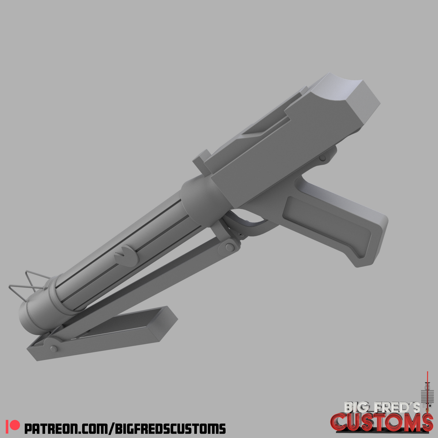 DC-15s Carbine (The Clone Wars and The Bad Batch) STL (Download)
