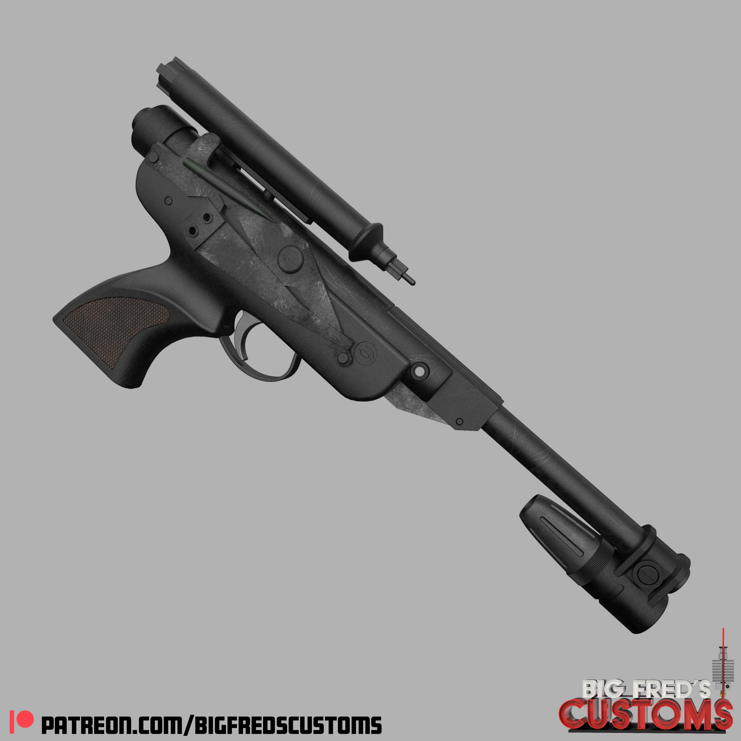 DL-18 Blaster (Star Wars ROTJ) STL (Download)