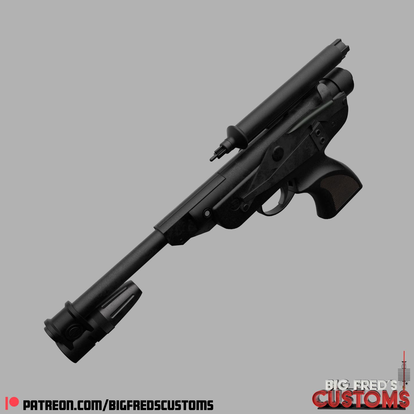 DL-18 Blaster (Star Wars ROTJ) STL (Download)